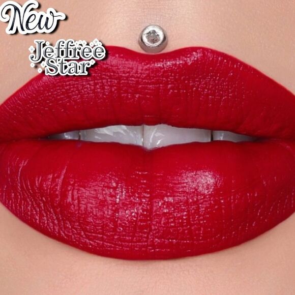 New NIB Jeffree Star Cosmetics Velvet Trap Bullet lipstick - Redrum - Picture 2 of 10